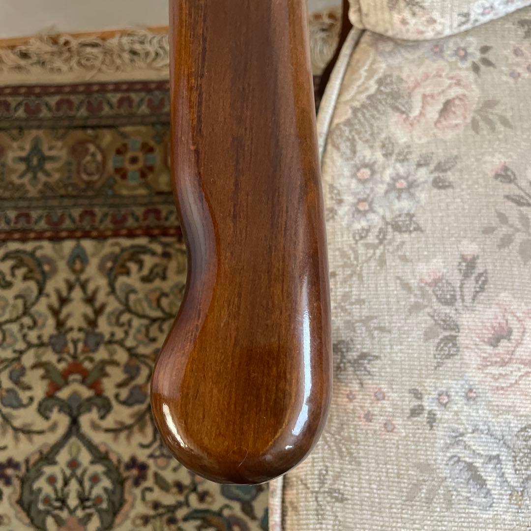 カリモク アームチェア コロニアル キャスター付き ダイニングチェア