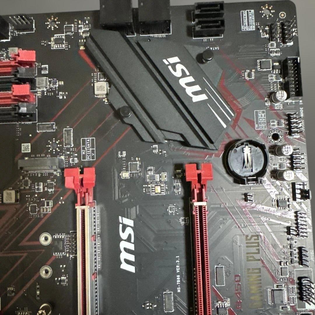 m*価様 チ*ン様 MSI B450 GAMINGPLUS マザーボードとRyz