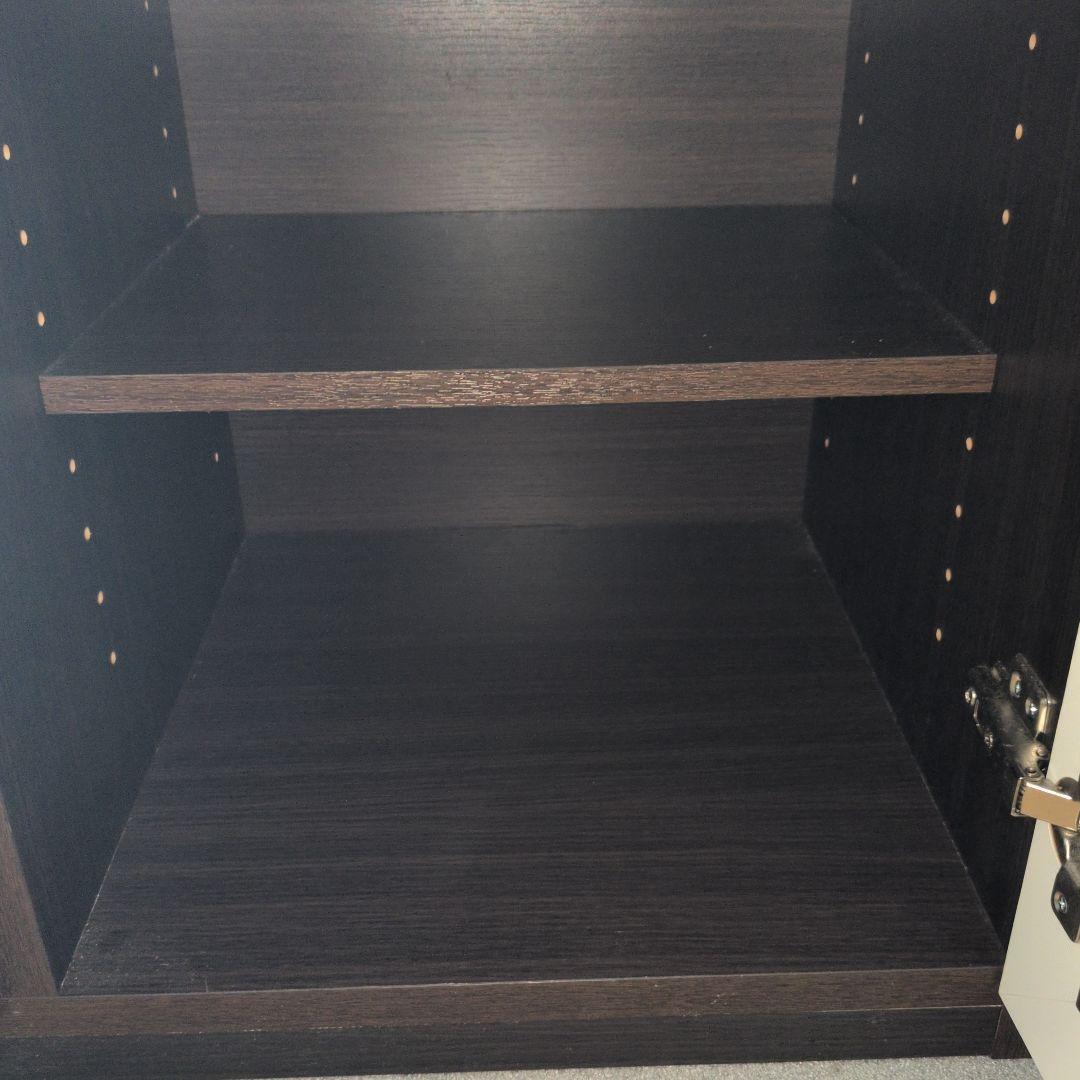 ニトリ レンジ台 食器棚 カップボード 木目調