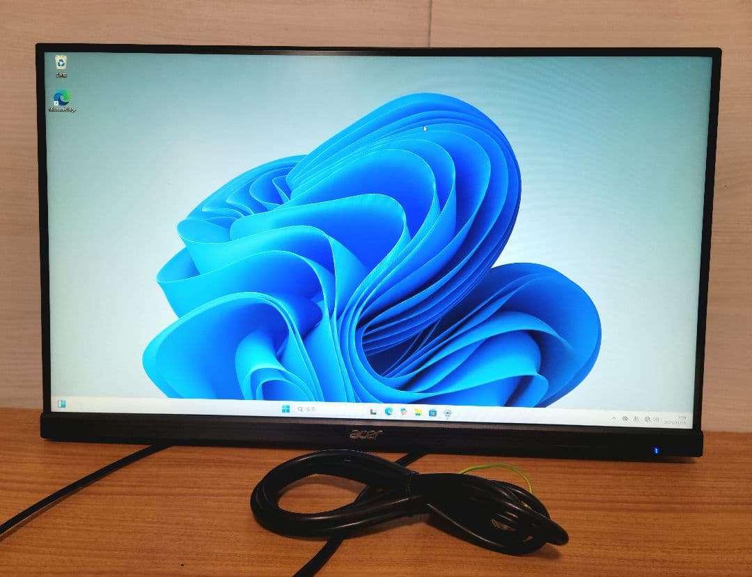 acer 165Hz対応 24.5インチゲーミングモニターKG251Qスピーカー