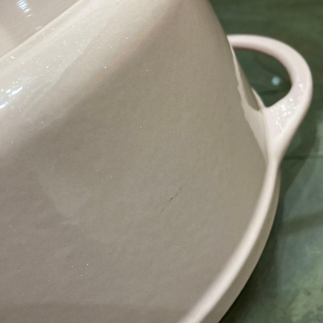 バーミキュラ　パールピンク　オーブンポットラウンド22cm