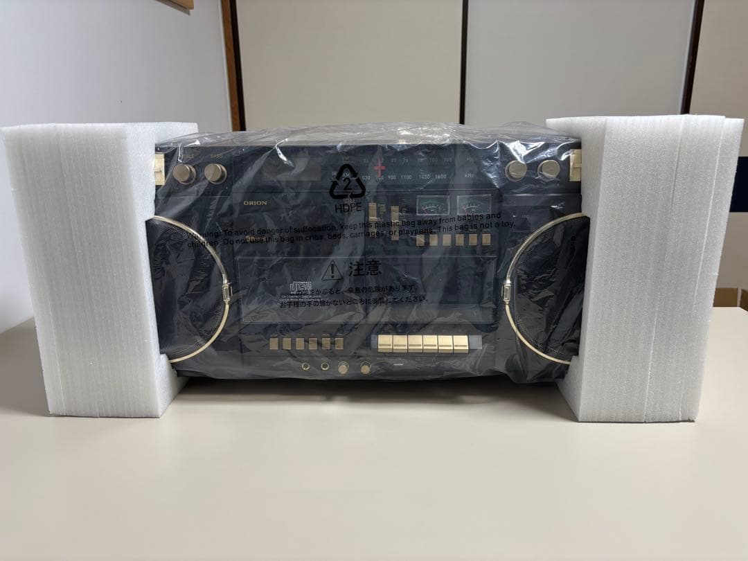ORIONオリオン 令和版CDラジカセ SCR-B9（一部使用できない機能あり）