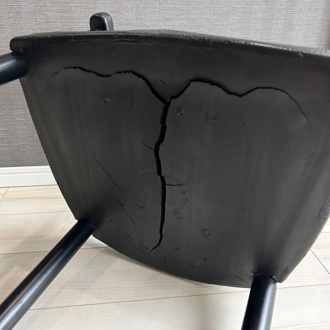 カッシーナ レオナルド アームチェア 椅子 ブラック 名作 デザイナーズ家具