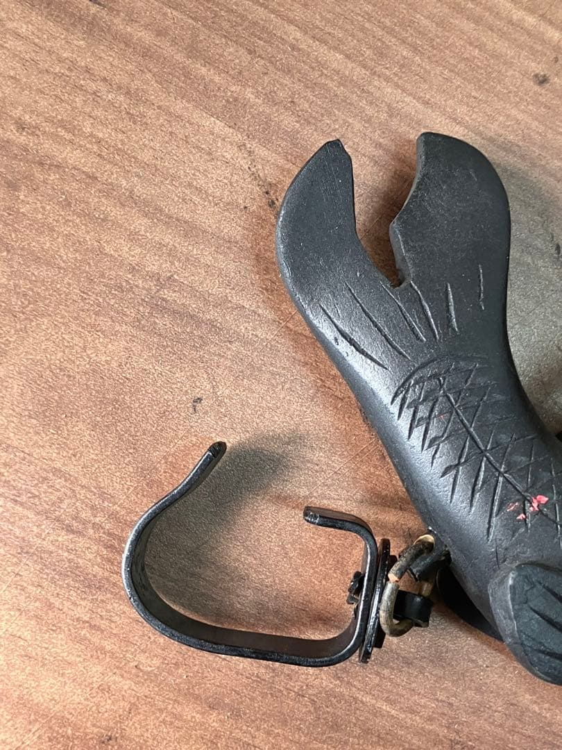 昭和レトロ 竹製 大型 自在鉤 囲炉裏 暖炉 火鉢 古民家 古道具 平成レトロ