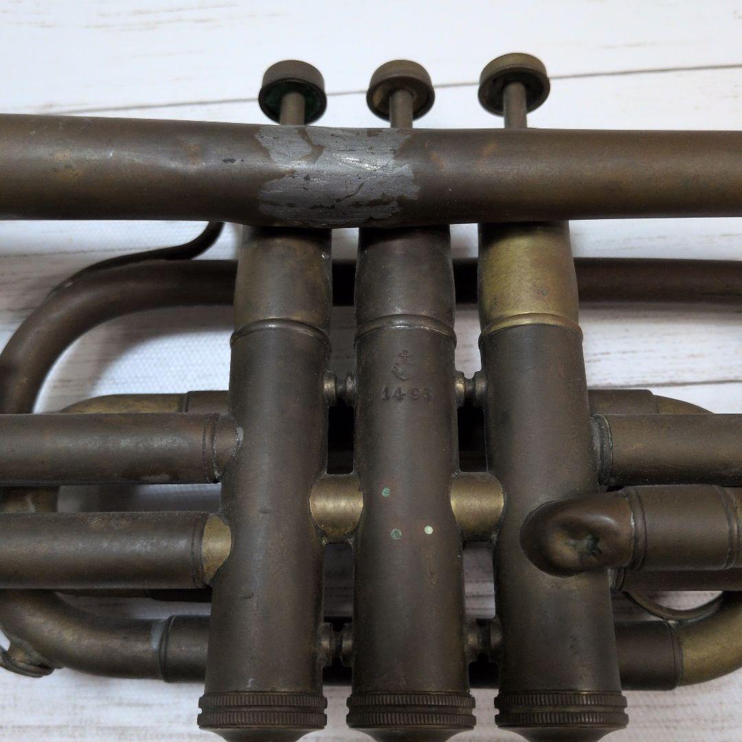 アンティークトランペット 　インテリア置物（詳細不明 動作未確認） ジャンク品