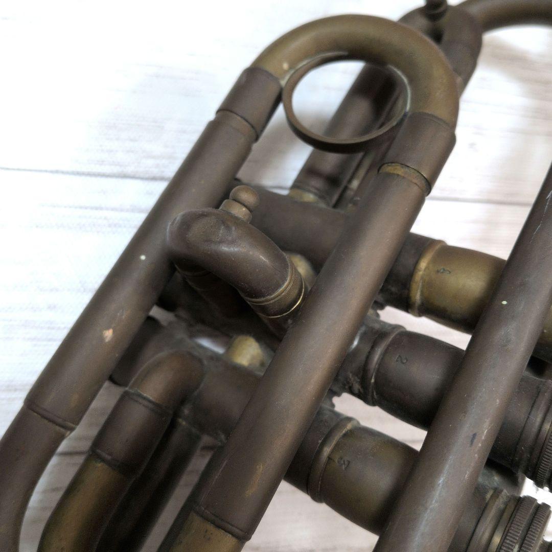 アンティークトランペット 　インテリア置物（詳細不明 動作未確認） ジャンク品