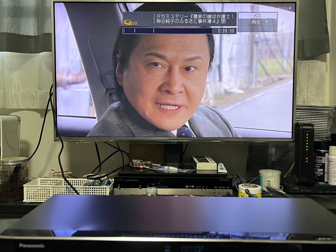 4K 3番組録画　パナソニック　ブルーレイレコーダー　DMR-BRZ1010