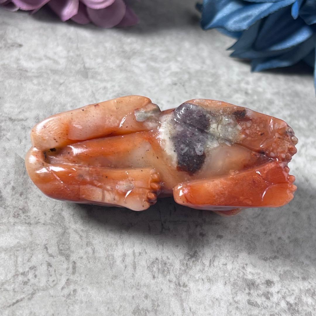 【寿山石】芙蓉獅子吉祥置物