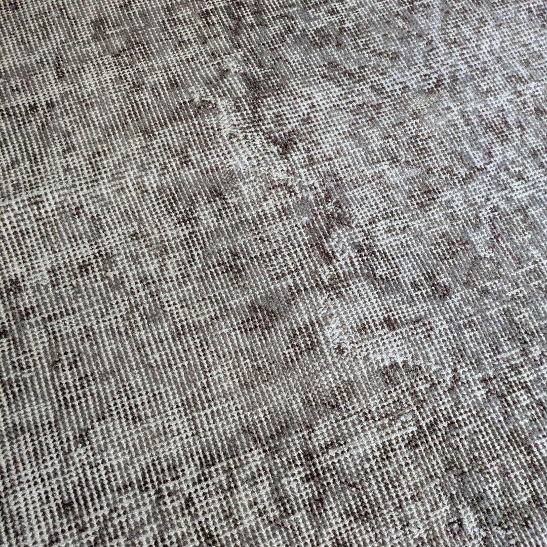 111×207 オーバーダイニュアンスグレー　トルコヴィンテージラグ