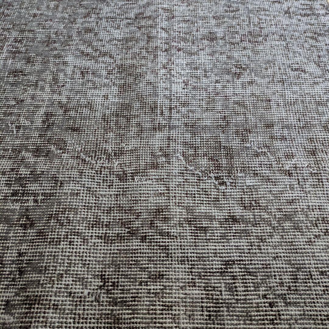 111×207 オーバーダイニュアンスグレー　トルコヴィンテージラグ