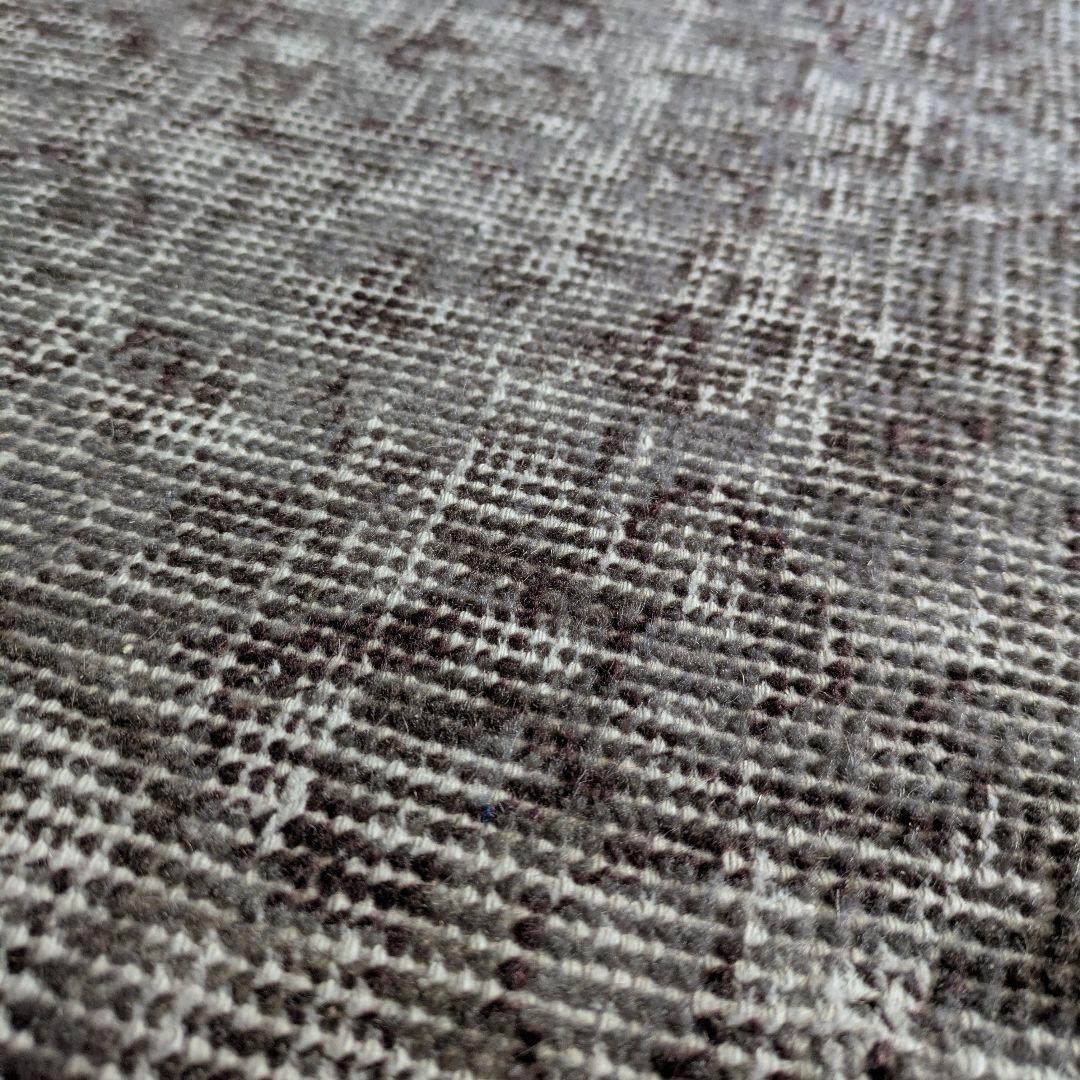 111×207 オーバーダイニュアンスグレー　トルコヴィンテージラグ