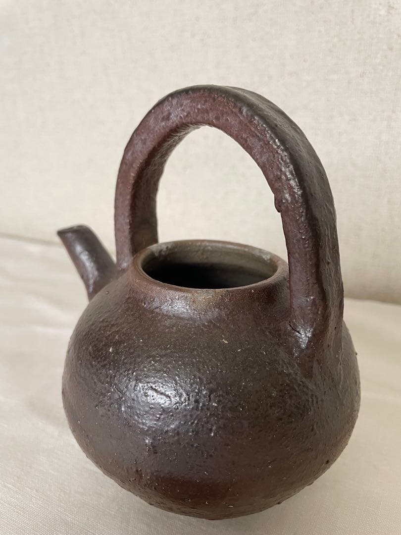 國吉清尚 作　焼締 土瓶