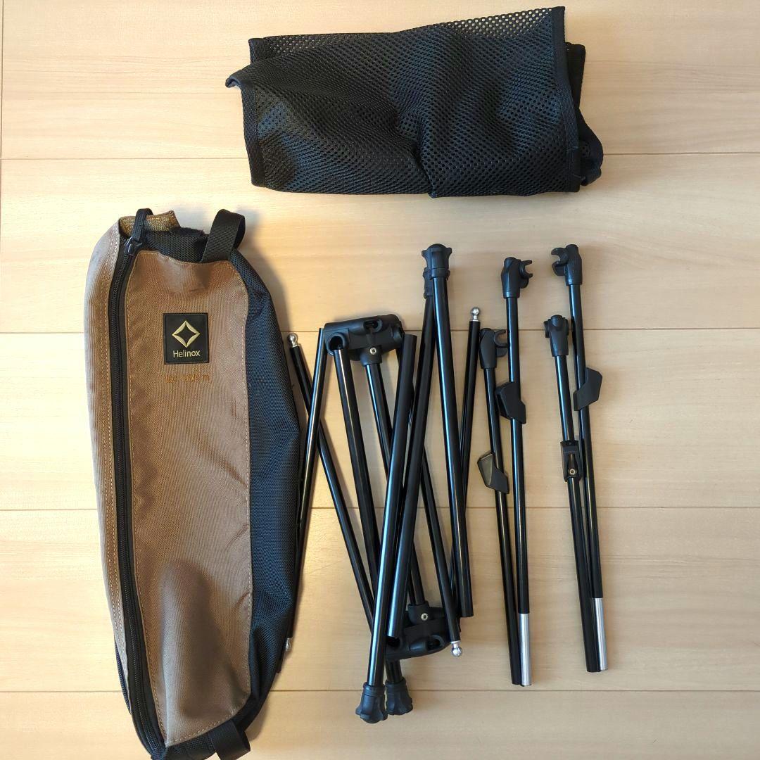 ソリッドトップ付き ヘリノックス テーブル