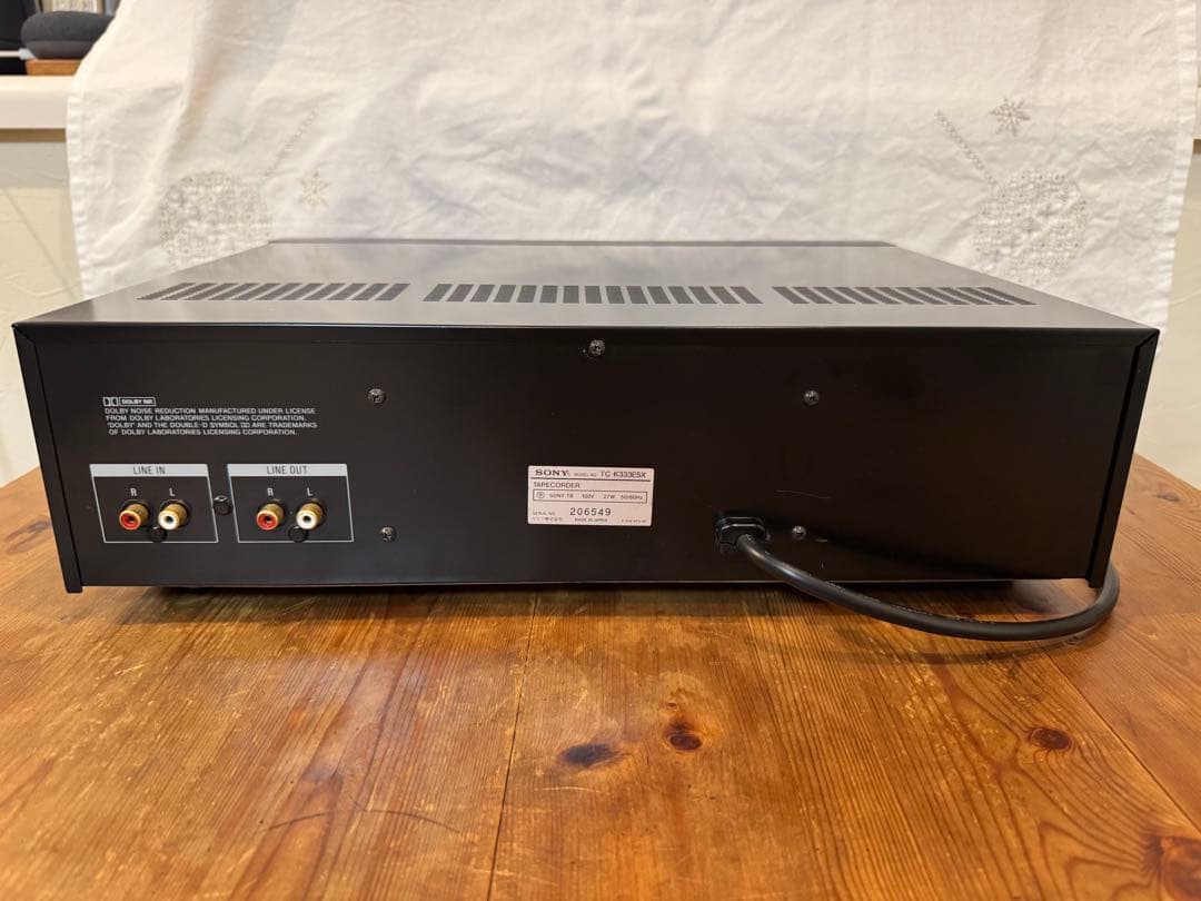 SONY TC-K333ES カセットデッキ【ジャンク】