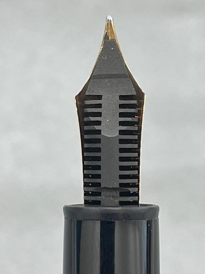 【極美品】モンブラン 146 万年筆 全金14K、ワイルドスワンズ ピークアブー