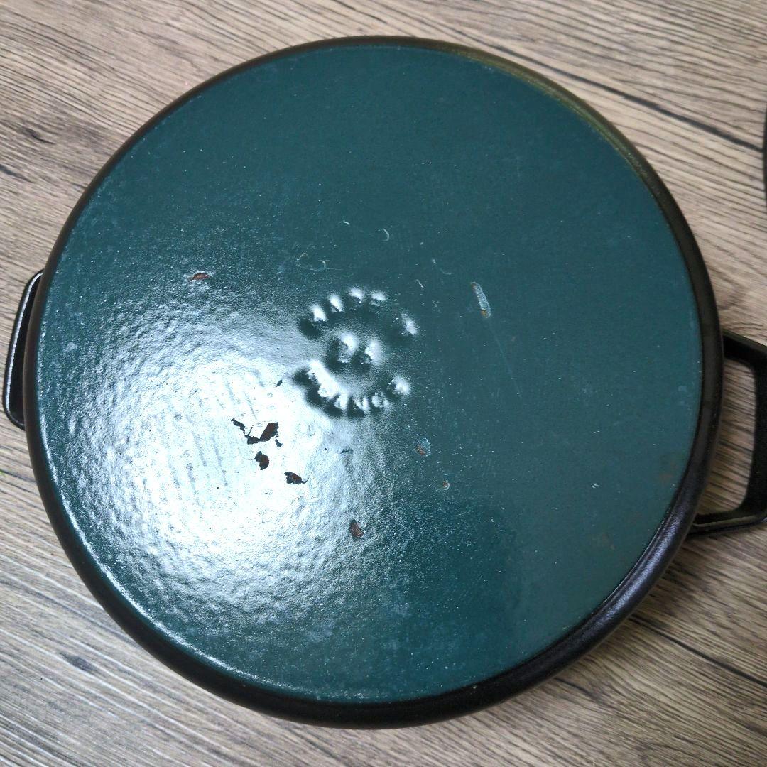 サタケマン様 STAUB ラ・ココット 26cm 鋳鉄鍋