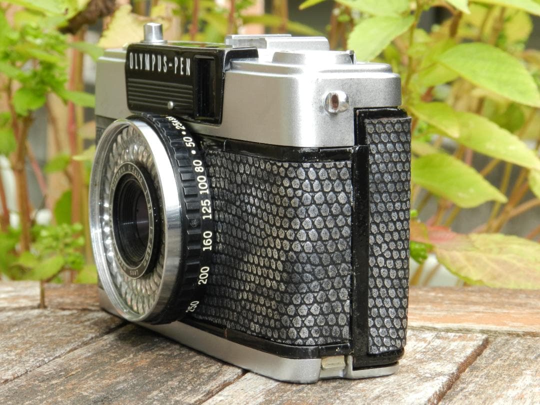 クロコ風　OLYMPUS PEN EE-3 ハーフフィルムカメラ　即撮影可