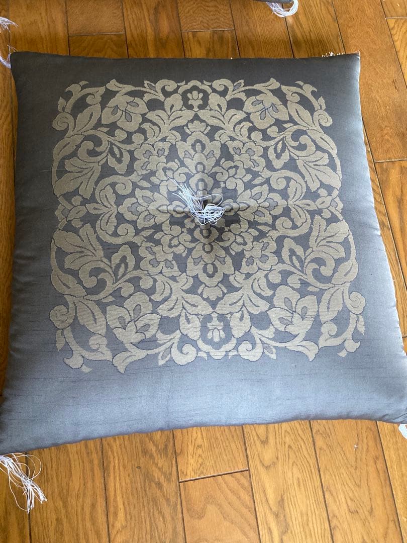 おによめ 座布団10枚セット　正絹紬　①