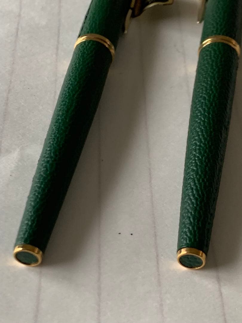 PILOT（パイロット） レザー軸 万年筆 18K F