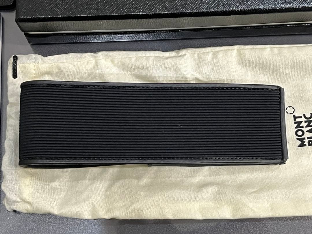 ◾️美品◾️モンブラン ナイトフライト レザー ペンケース 38221 黒