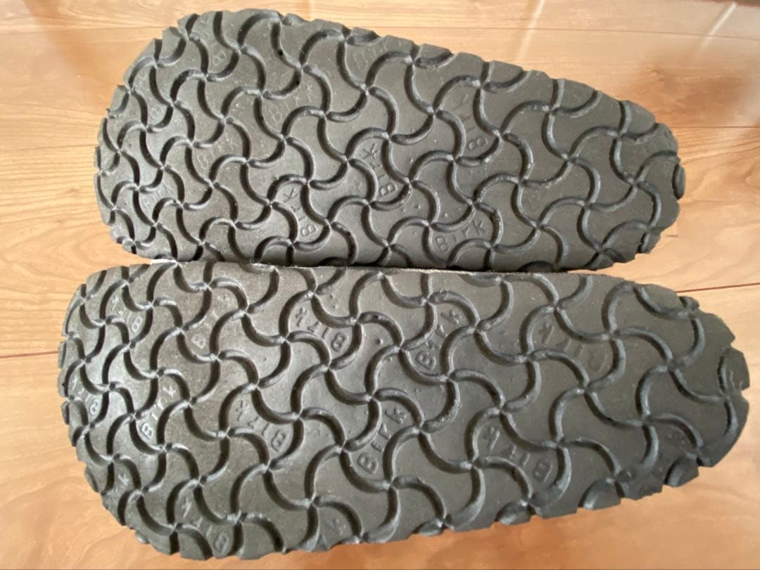 ★本日値下げ中　美品　レア　ビルケンシュトック　ボストン　フェルト　グレー　37