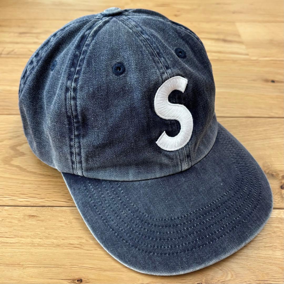 【希少】Supreme Pigment Print S Logo 6-Panel