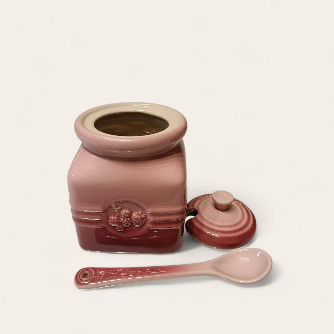 LE CREUSET ルクルーゼ ハニーポット ジャムポット 3点セット