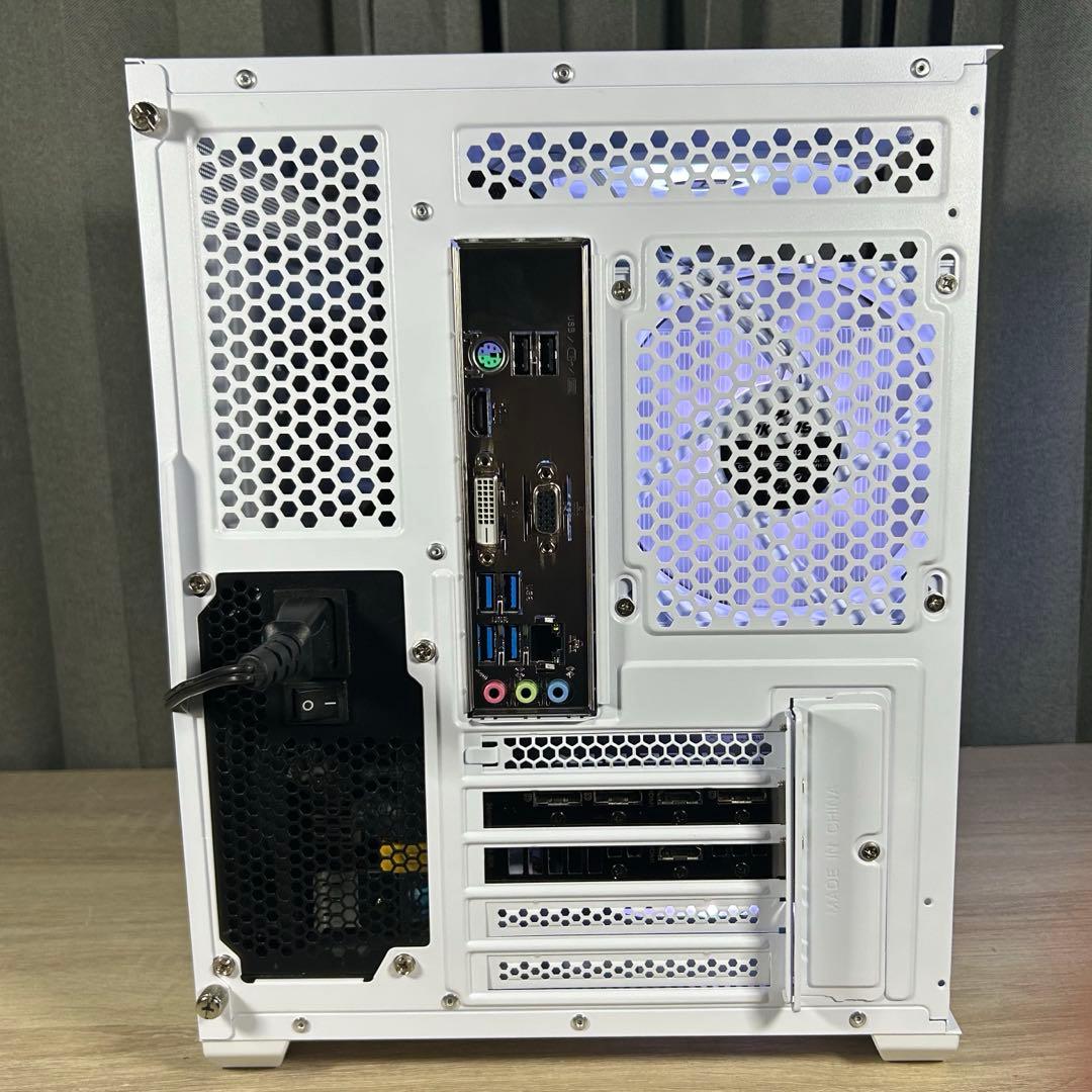 超高性能 白 ゲーミングPC RTX3070 Windows11 ワイルズ快適