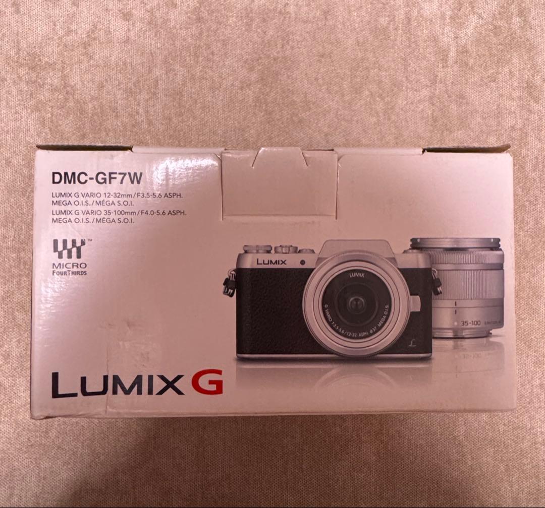 パナソニック LUMIX G DMC-GF7W ダブルズームレンズ　ピンク