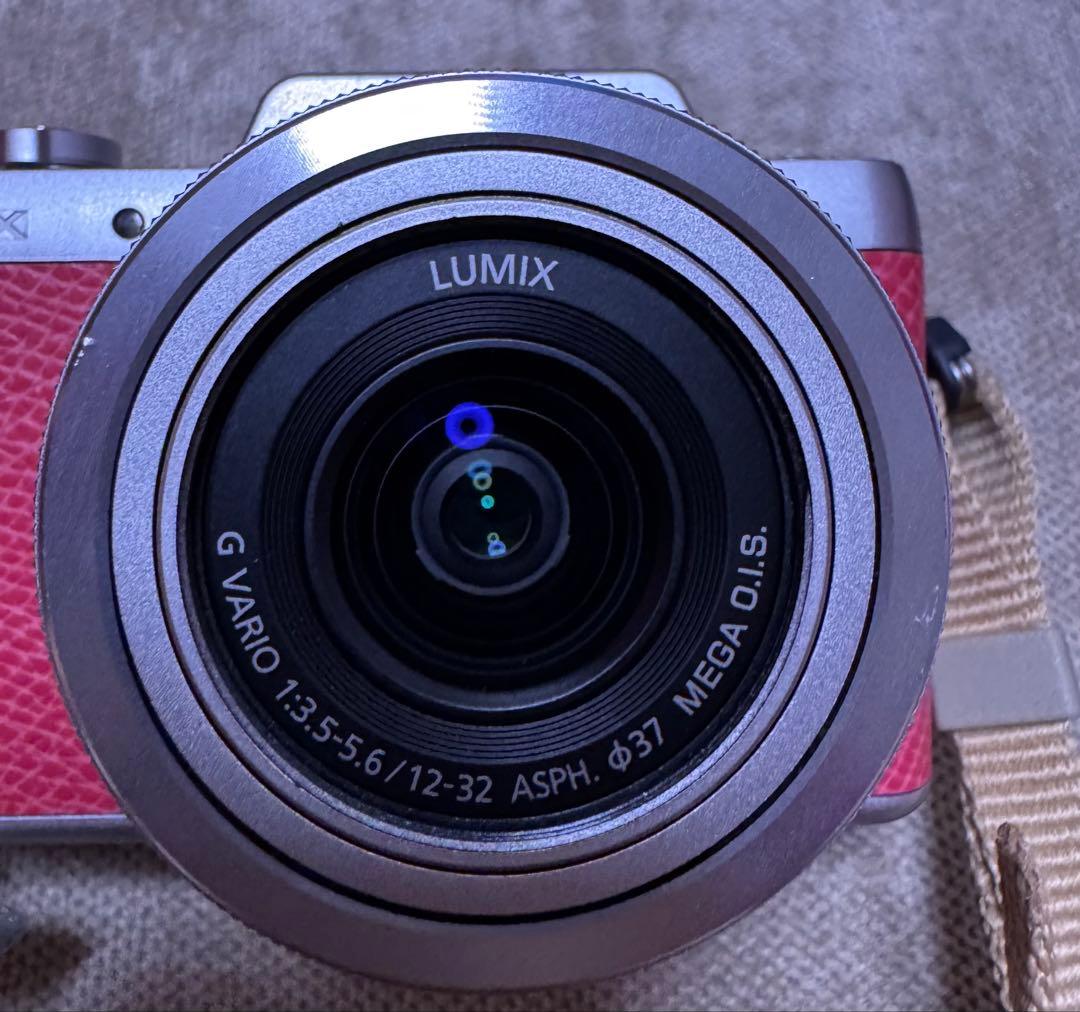 パナソニック LUMIX G DMC-GF7W ダブルズームレンズ　ピンク