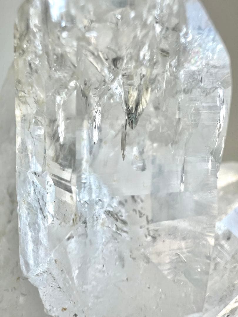 祝春節✨AAAAA宝石質マニハール 天空に浮かぶクリスタル神殿✨ルチル入天使の翼