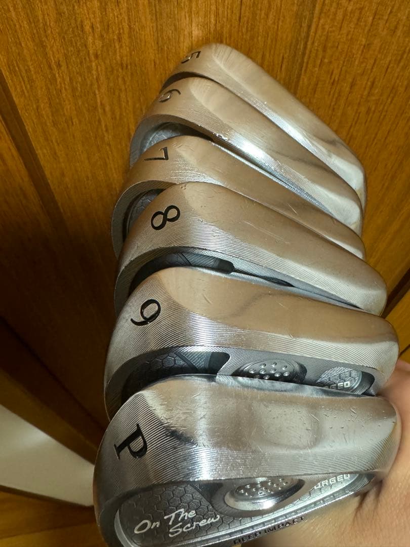 ムジーク　Deep Impact cavity アイアンセット 6本セット