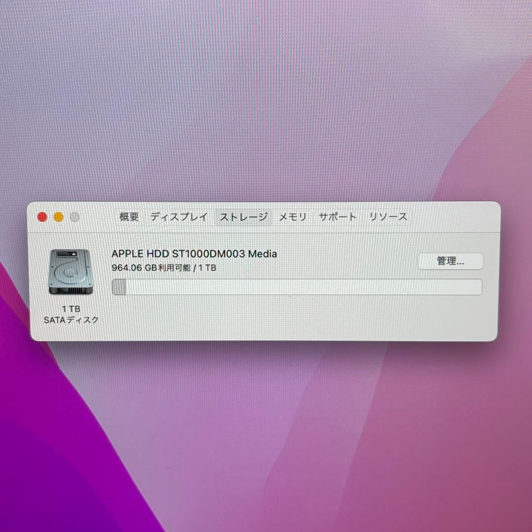 Macデスクトップ iMac Retina 5K 27-inch Late 2015 A1419