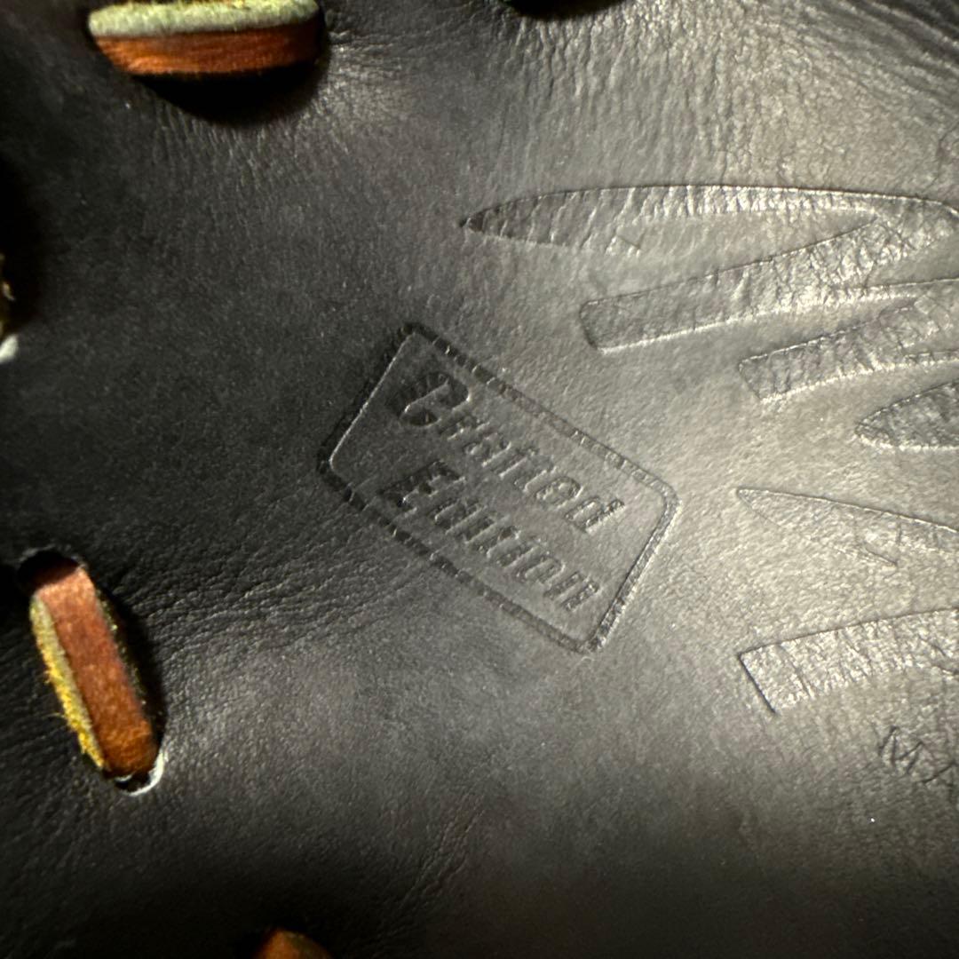 ミズノプロ　軟式グローブ 右投げ用 黒