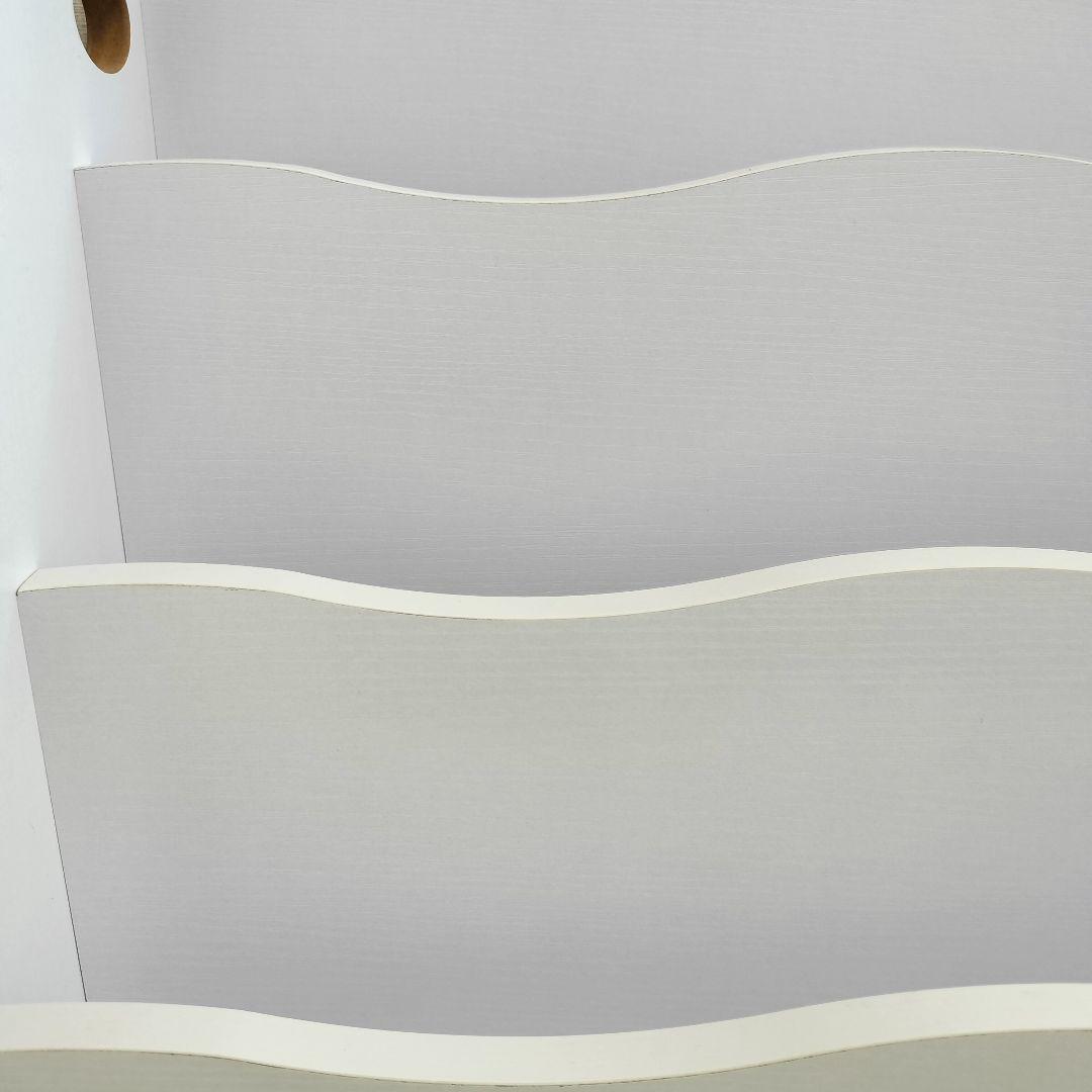 絵本棚 絵本ラック 木製 おもちゃ収納 ホワイト