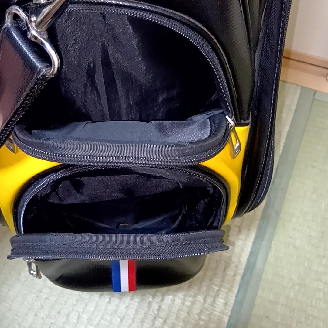 【週末特価】le coq sportif キャディバッグ　6分割　9.5型