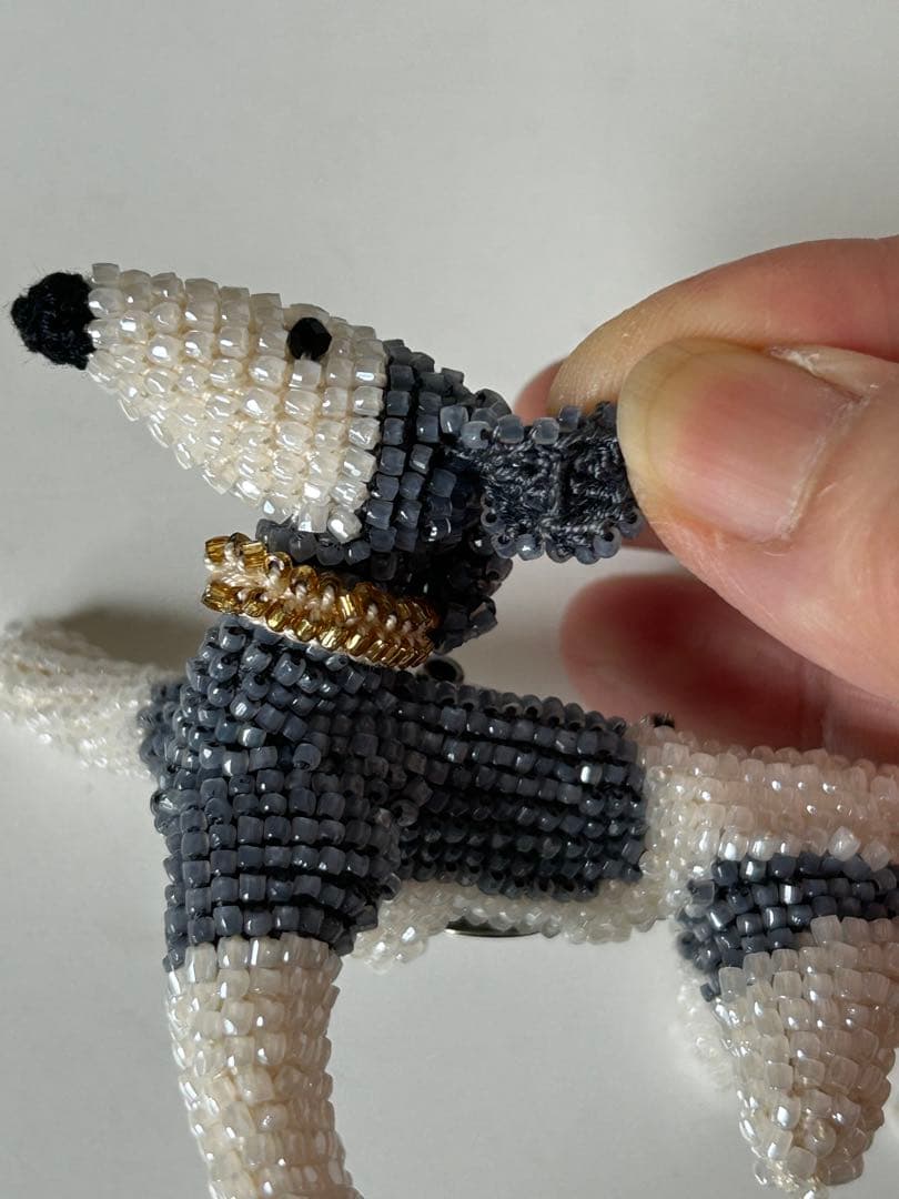 aprosio&coアプロジオ・大型犬ブローチ・未使用品