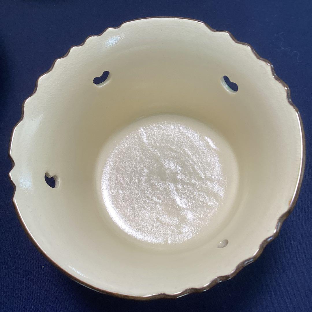 京焼乾山写紫陽花絵向付10客　　新品未使用