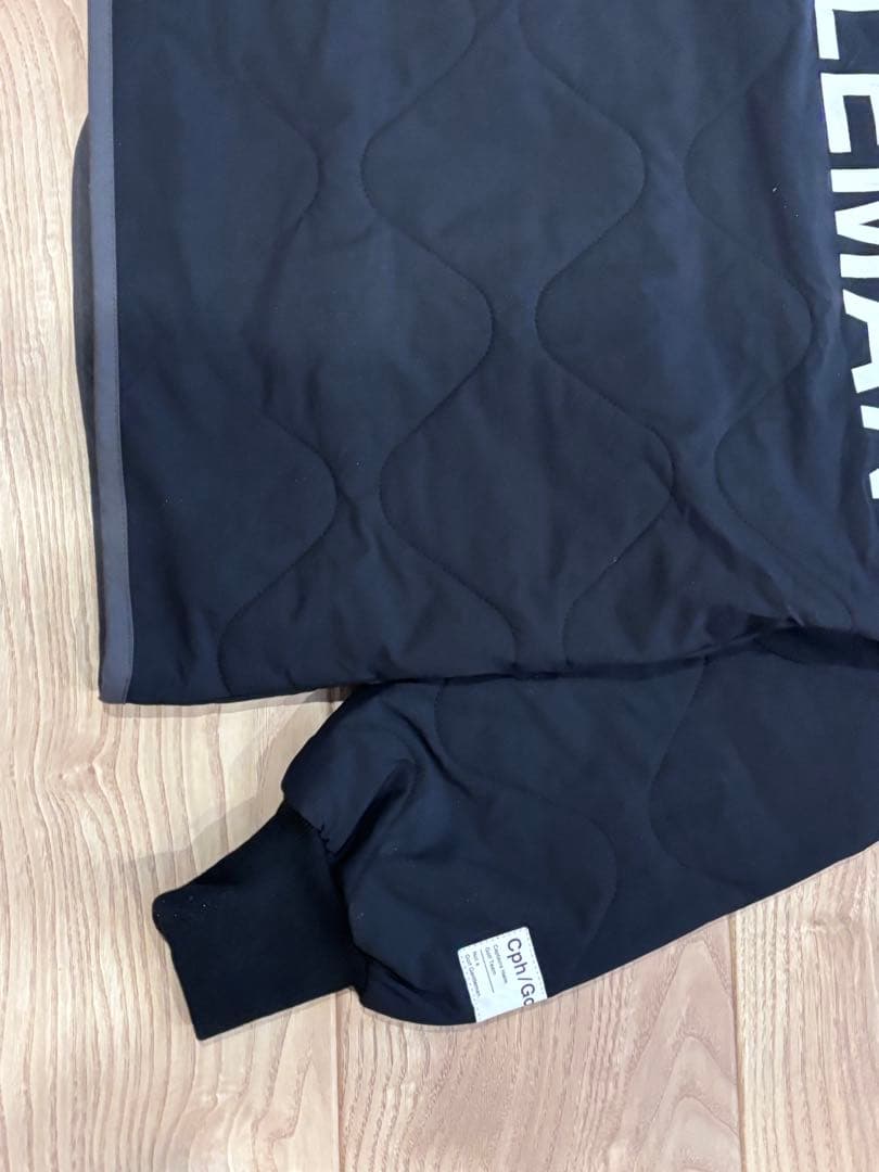 25FW　中綿ノーカラージャケット(メンズ)　CHG25-AW-J06 M