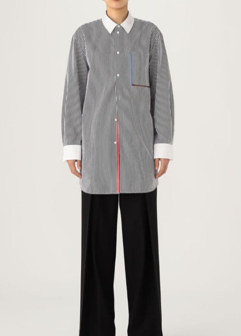 トゥモローランドビーストライプロングシャツ