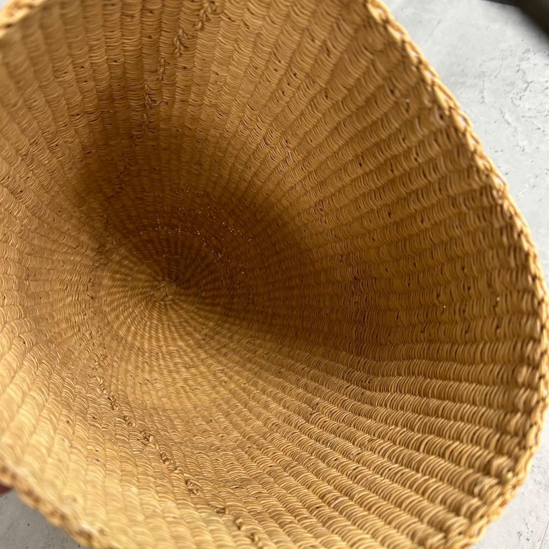 美品 INES BRESSAND RIBBON TAIL バッグ かご バッグ