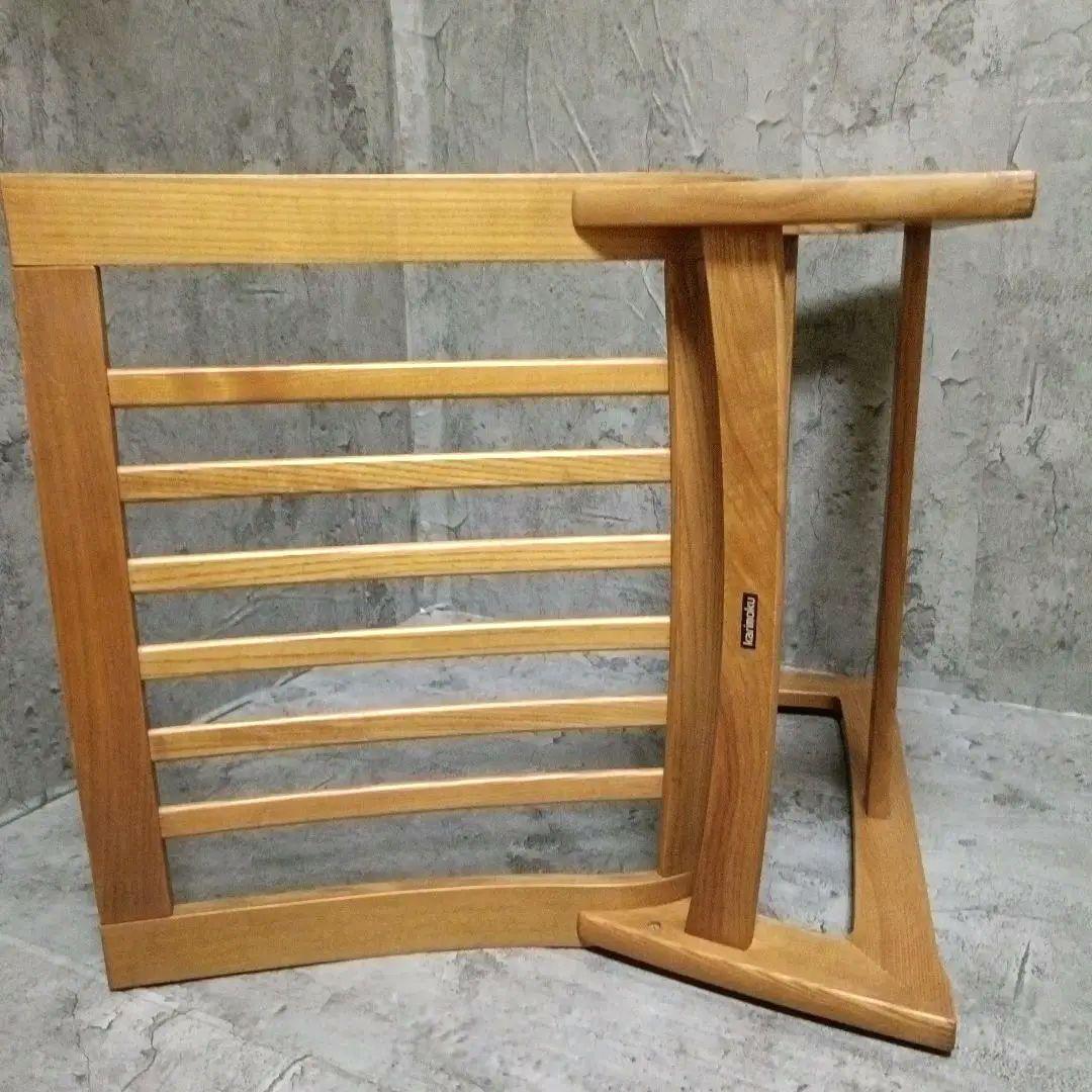 カリモク 木組 ベントウッドソファ プライウッド アームレスソファー レトロ①