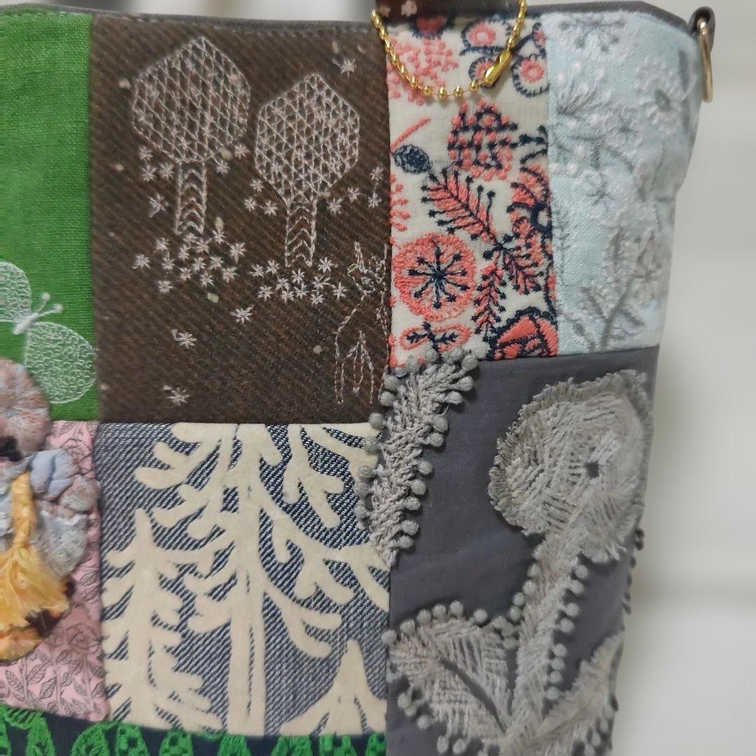 ハンドメイド　ミナペルホネン　スーちゃんバッグ