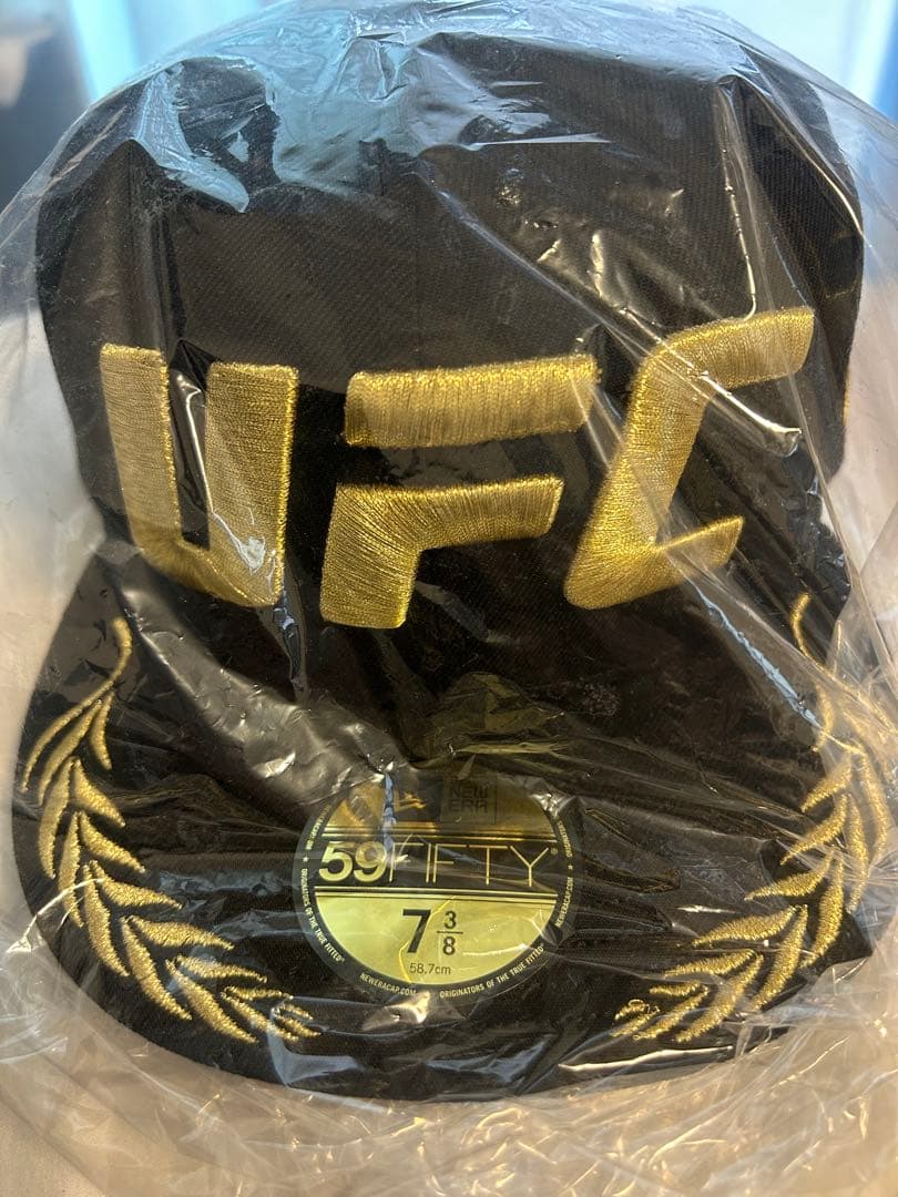 59FIFTY UFC ブラック・ゴールド 7 3/8