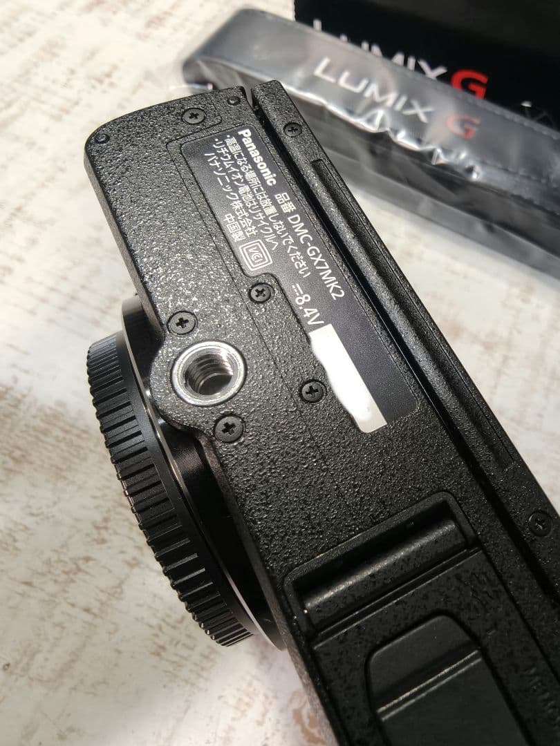 LUMIX DMC-GX7MK2 シャッター回数1070