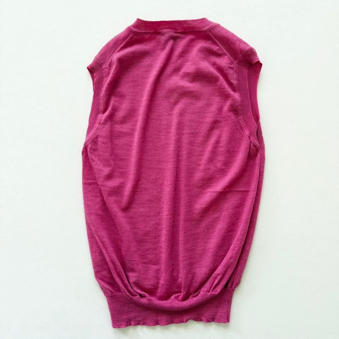 希少　ヴィヴィアンウエスト　ピンク　ニット　ベスト