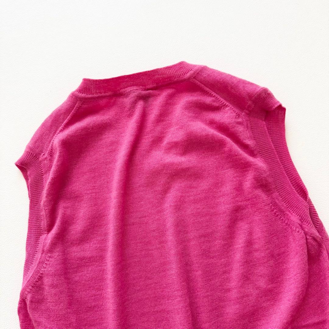 希少　ヴィヴィアンウエスト　ピンク　ニット　ベスト