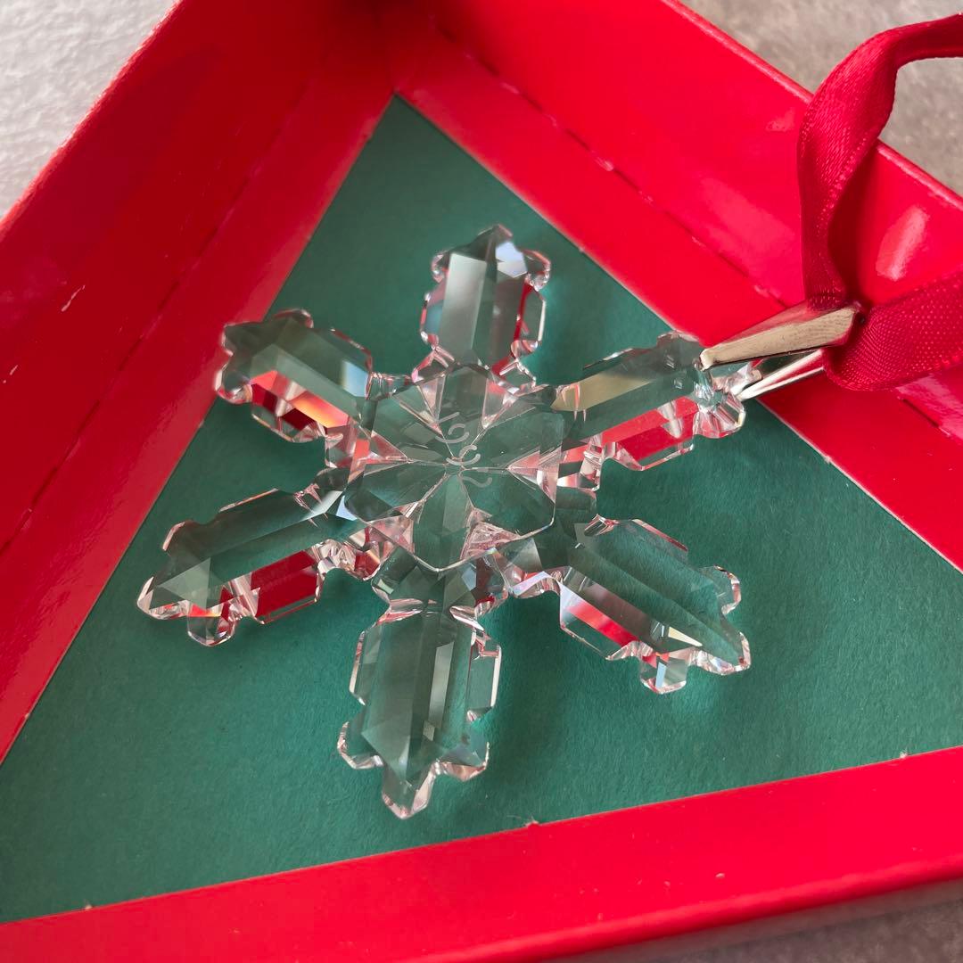 新品未使用【激レア】クリスマスオーナメント 1992年 雪の結晶 箱付きC