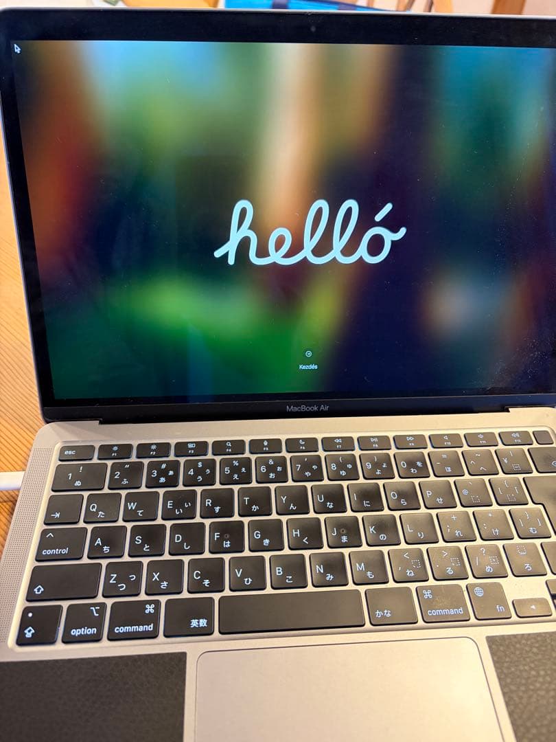 Apple MacBook Air M1 512GBスペースグレー スキンシール