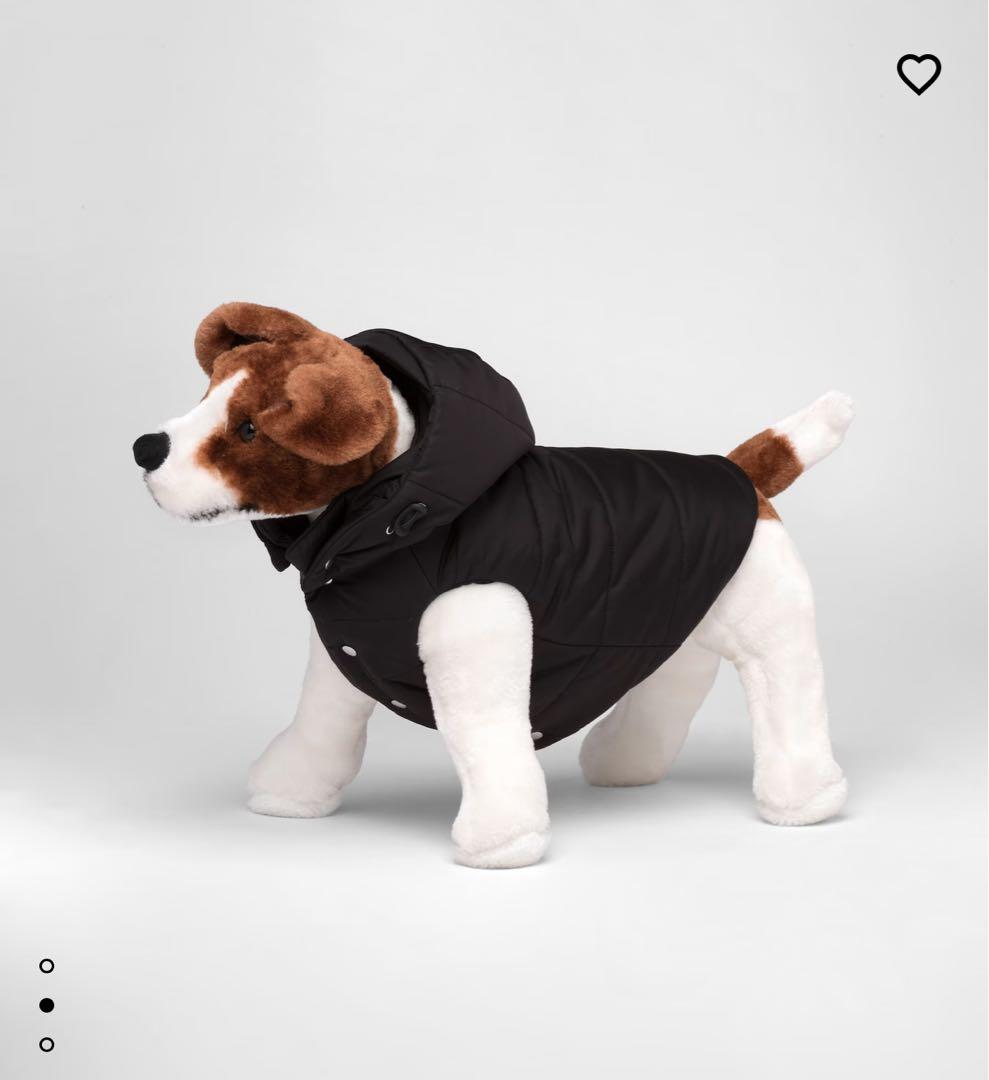 【値下げ中】プラダ　犬　パファー ドッグコート Mサイズ　ネイビー